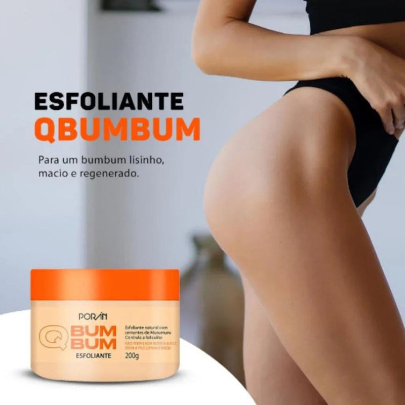 Esfoliante Natural Vegano Q Bum Bum Porán Sucesso