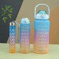 KIT 3 GARRAFAS Squeeze 2Litros 900ml 300ml - Compre 1 Leve 3