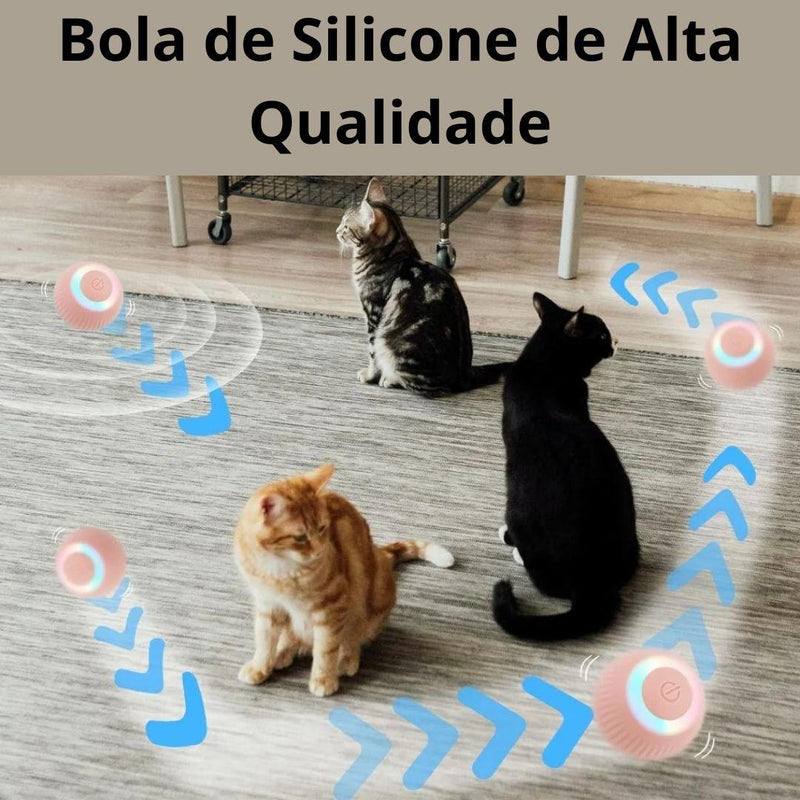 Bolinha Eletrônica Antistress para Pets